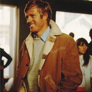 RARE!!!! Collectible 1970's Men's Tan/cognac/brown Shearling Coat